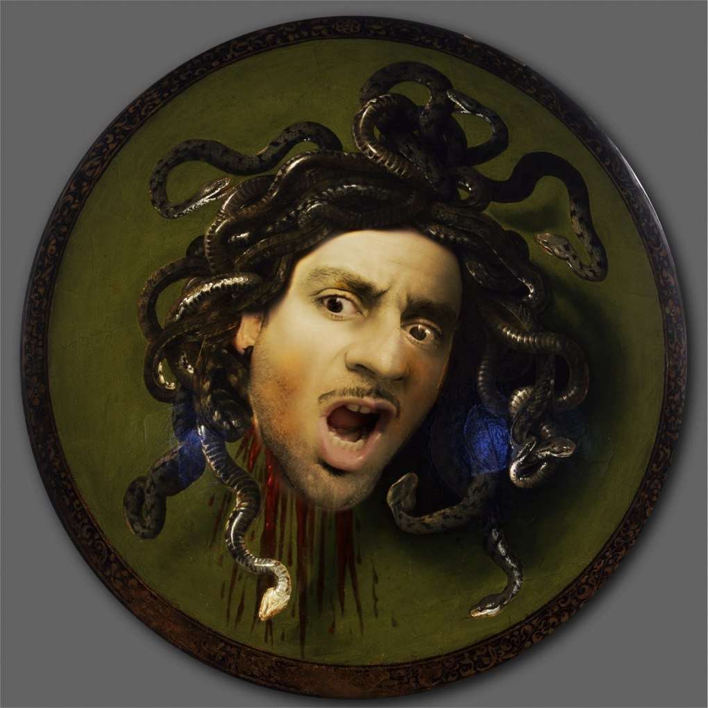 Shield with head of Edoardo